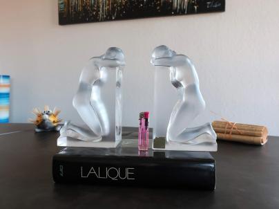 Reverie serre livres decoration cristal lalique