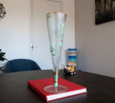 Vase baccarat cristal ancien 1900